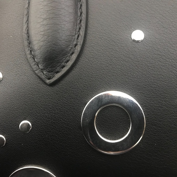 NWT ALEXANDER MCQUEEN Stud Mini Heroine 21 Satchel - Picture 8 of 8